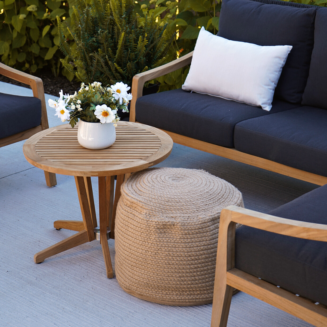 Solid Outdoor Kidney Toss Pillows