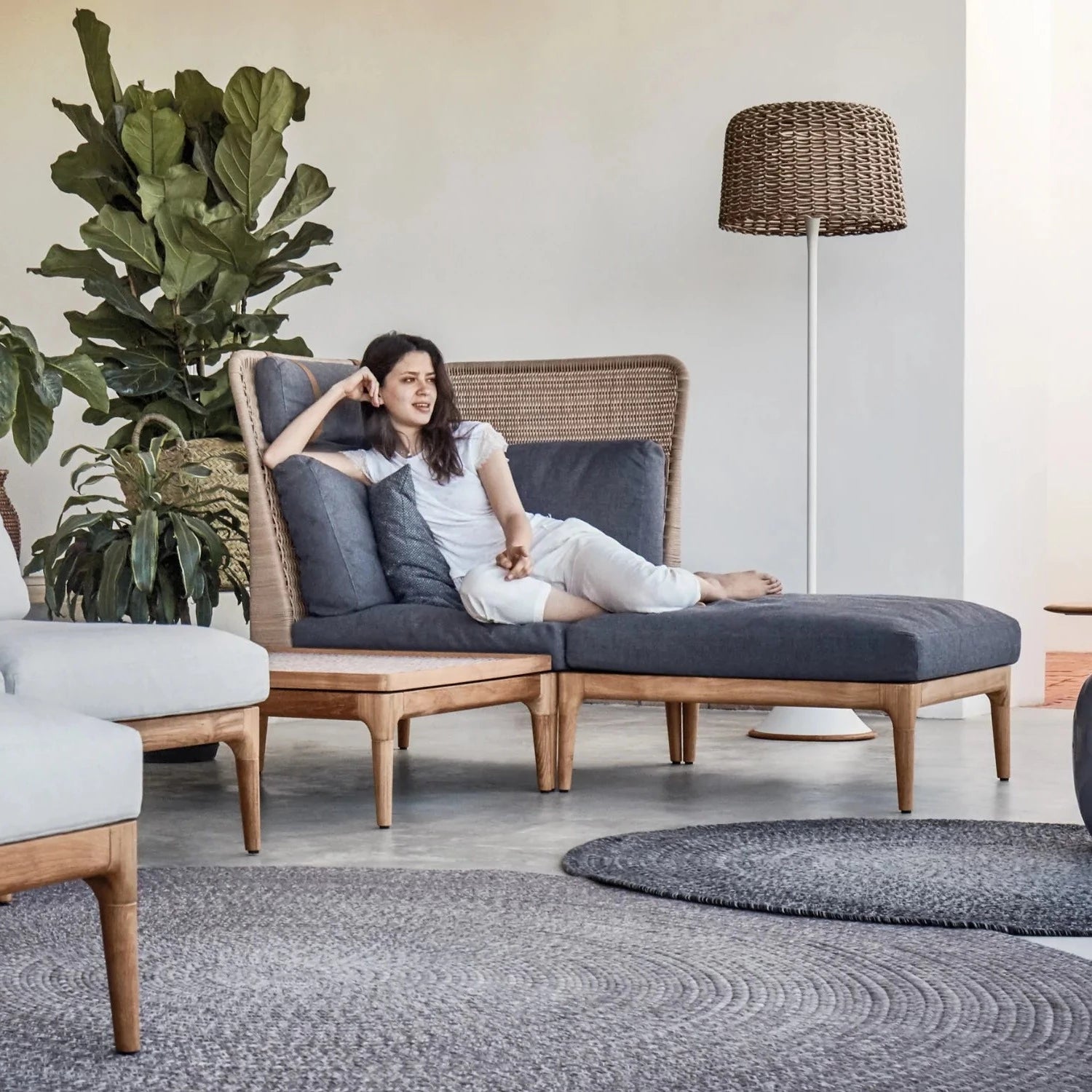 Gloster Lima High Back Right End/Corner Unit