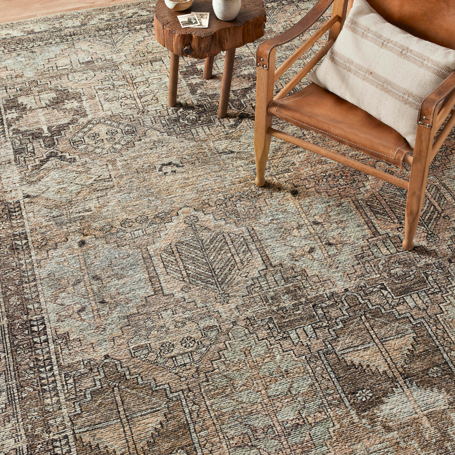 Amber Lewis x Loloi Billie Clay/Sage Rug