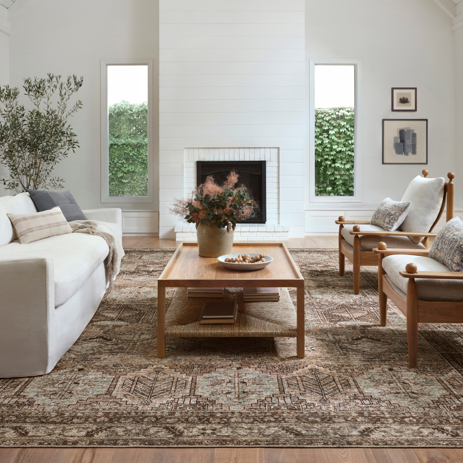 Amber Lewis x Loloi Billie Clay/Sage Rug