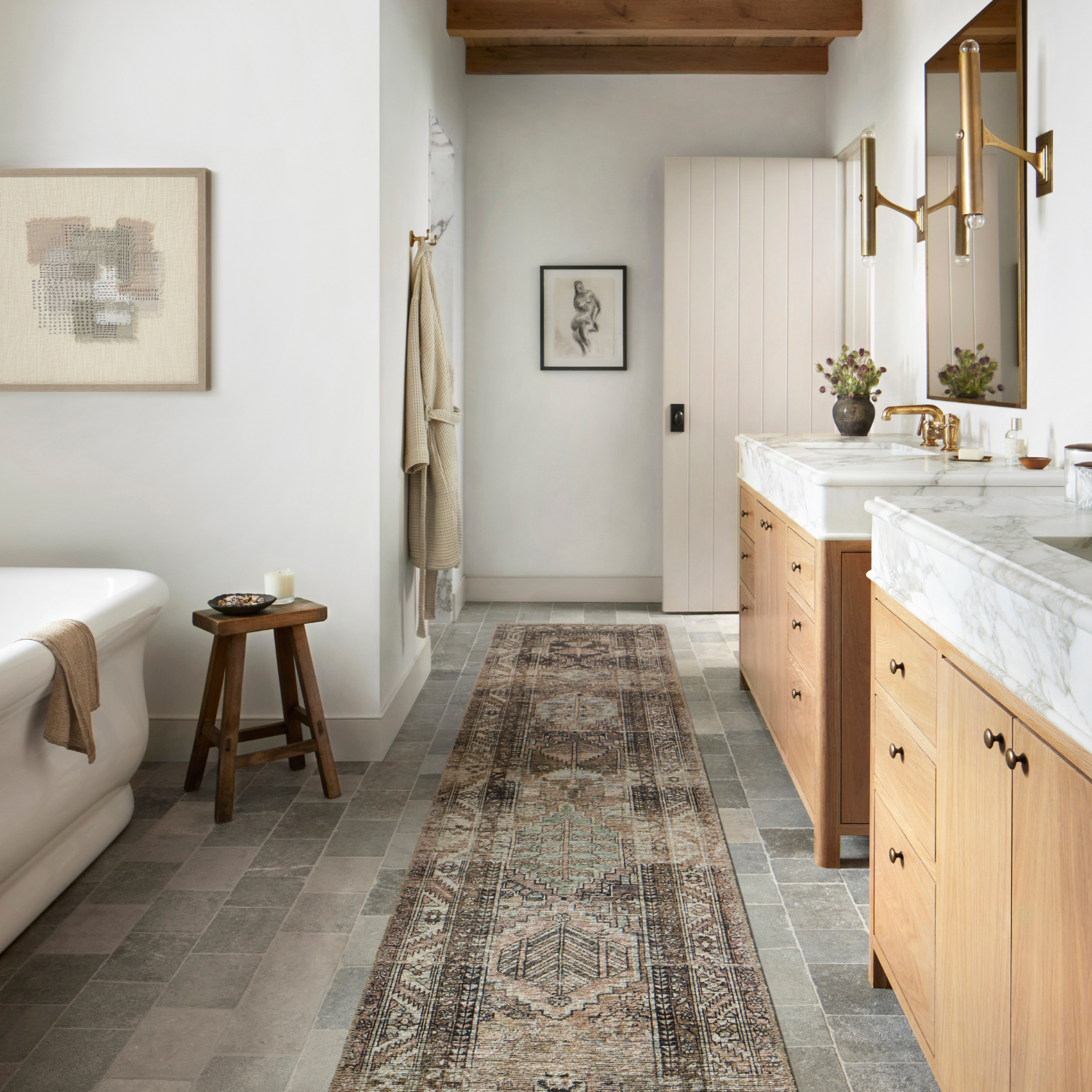 Amber Lewis x Loloi Billie Clay/Sage Rug