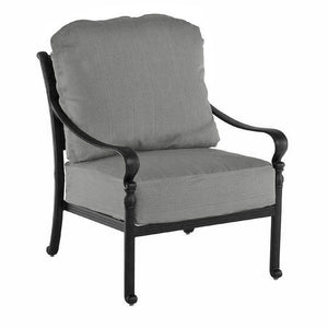 traditional high back club chair, curved open arms, round swivel base, deep seat and back cushion, open legs