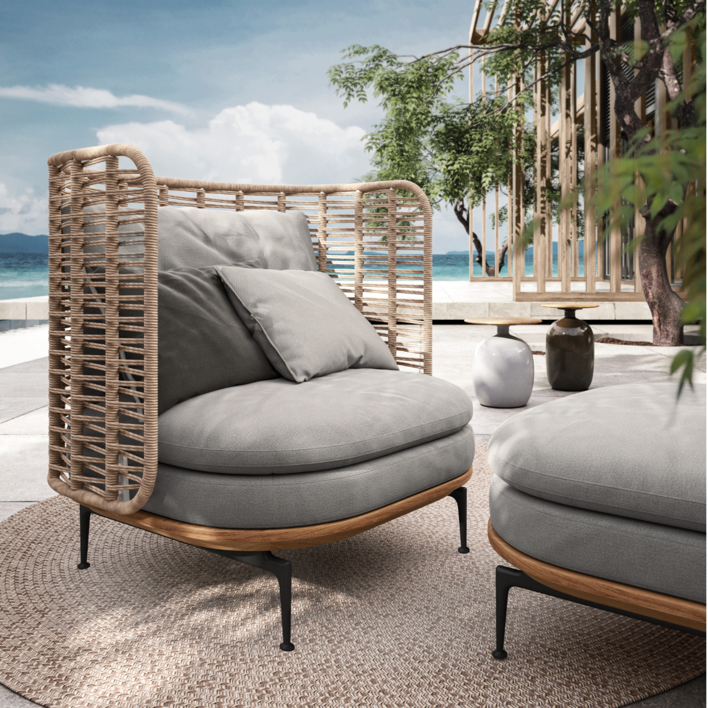Gloster Mistral Lounge Chair