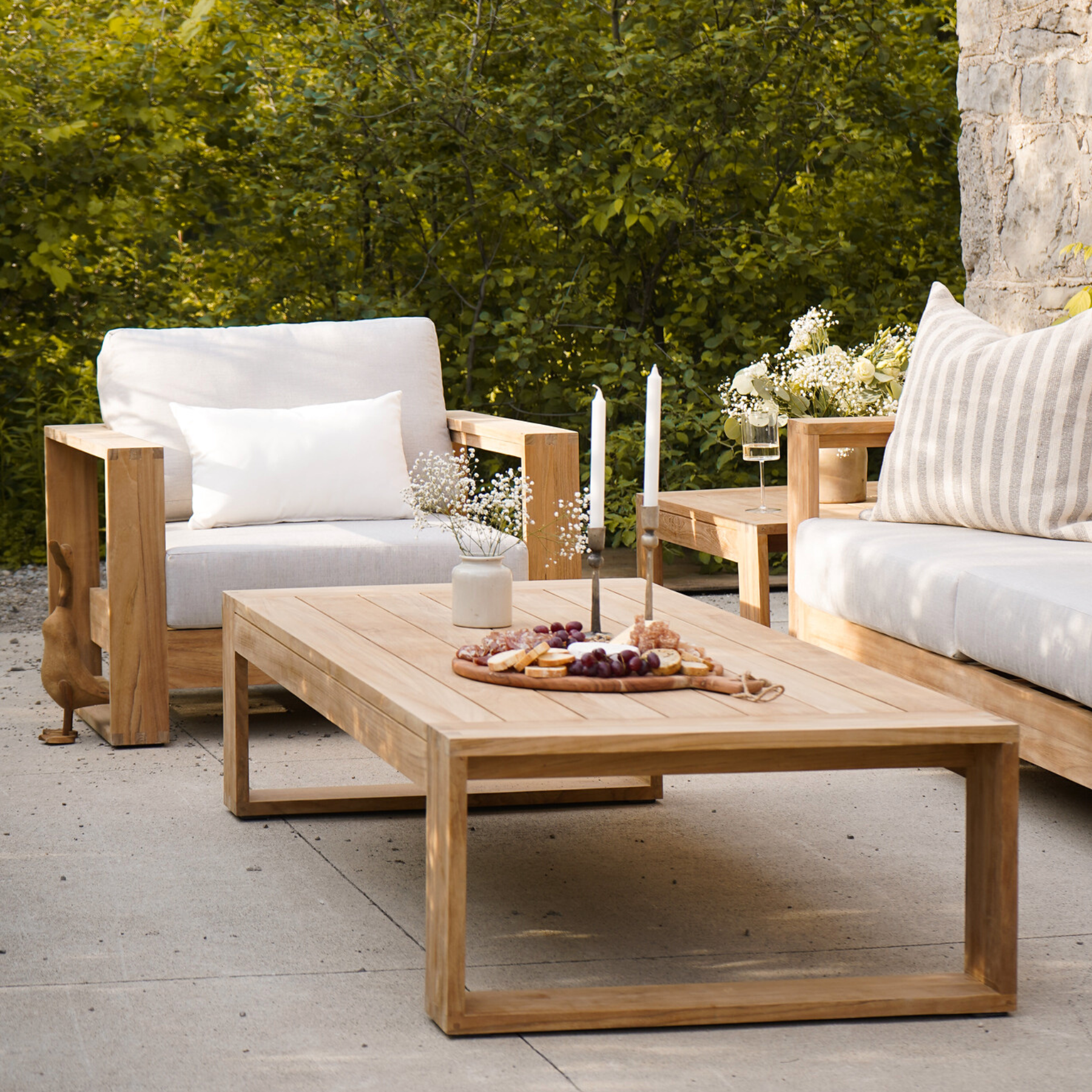 Solid Outdoor Kidney Toss Pillows