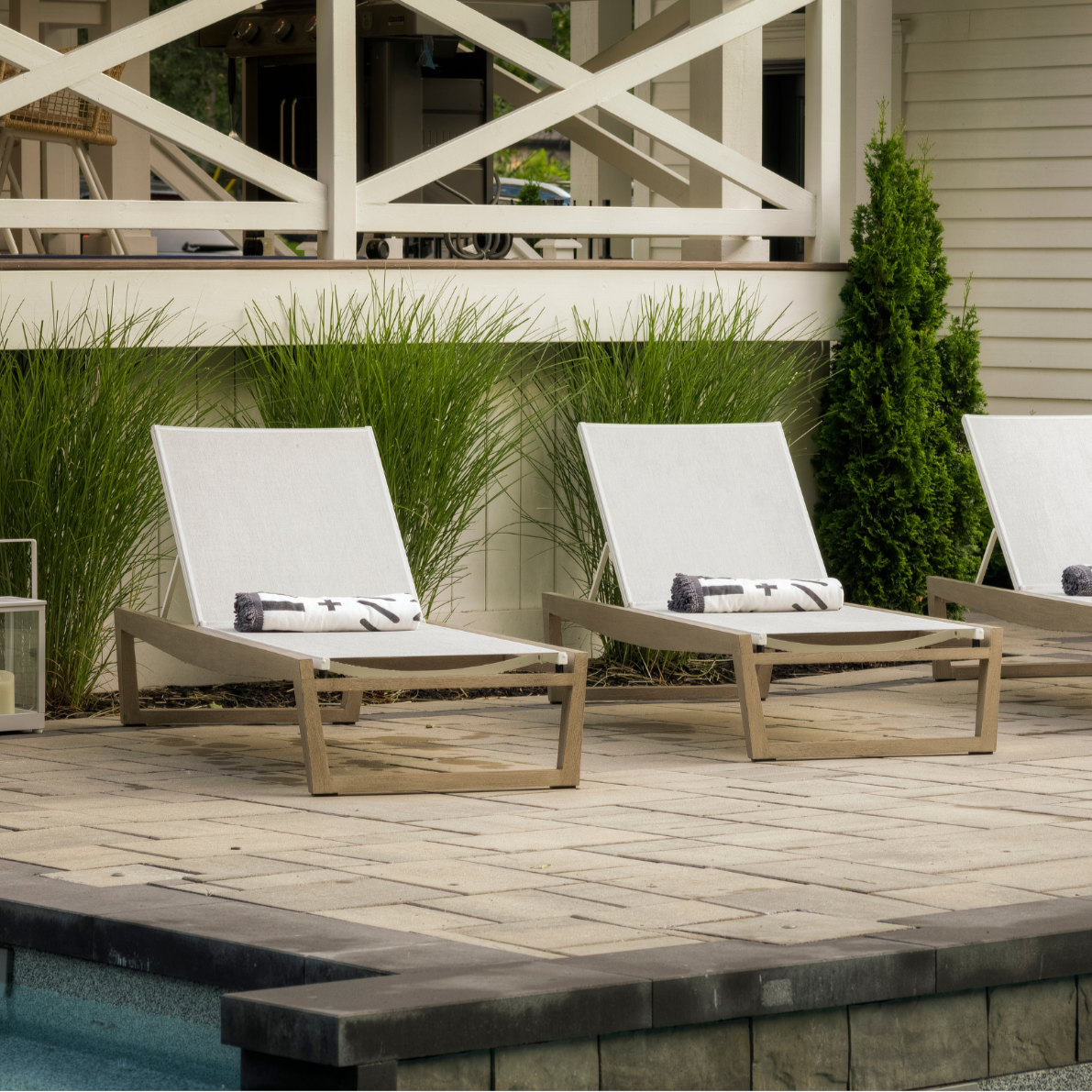 Nova Chaise Lounge | Eden Grey