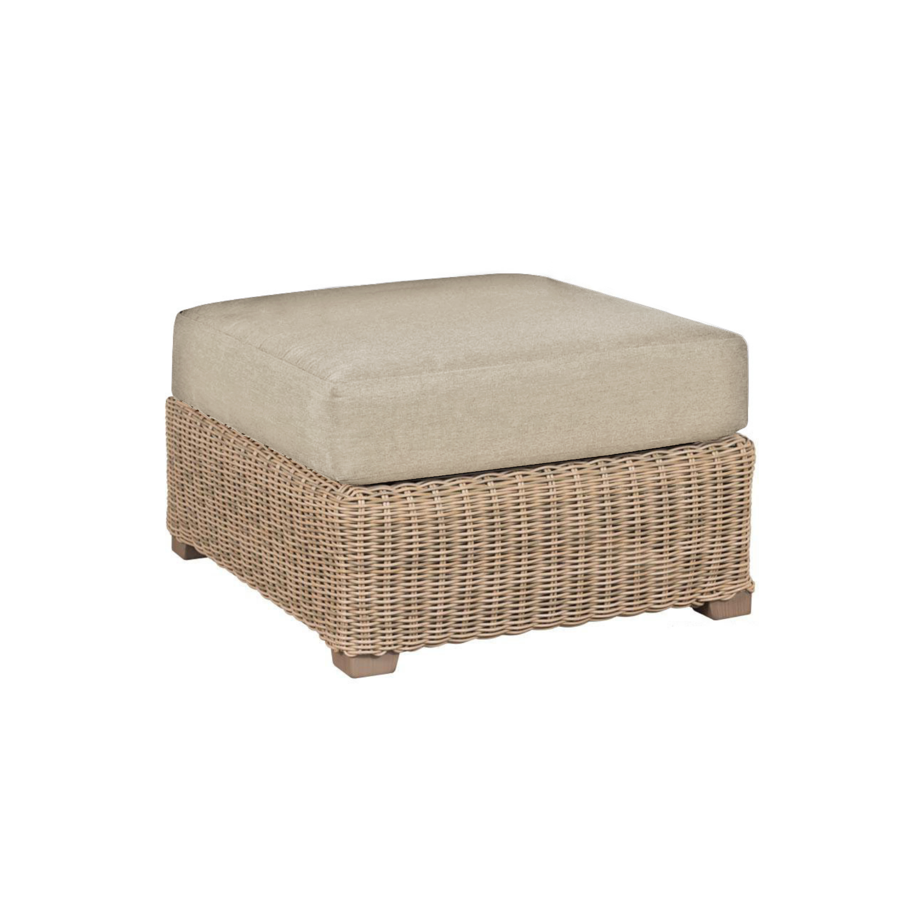 Veranda Driftwood Ottoman