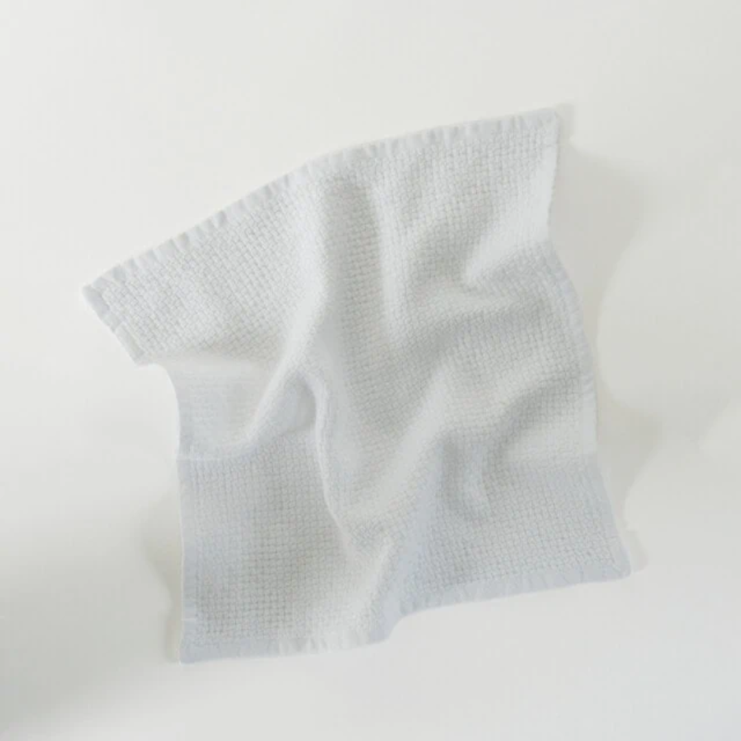 White Cotton Face Cloth Set of 2