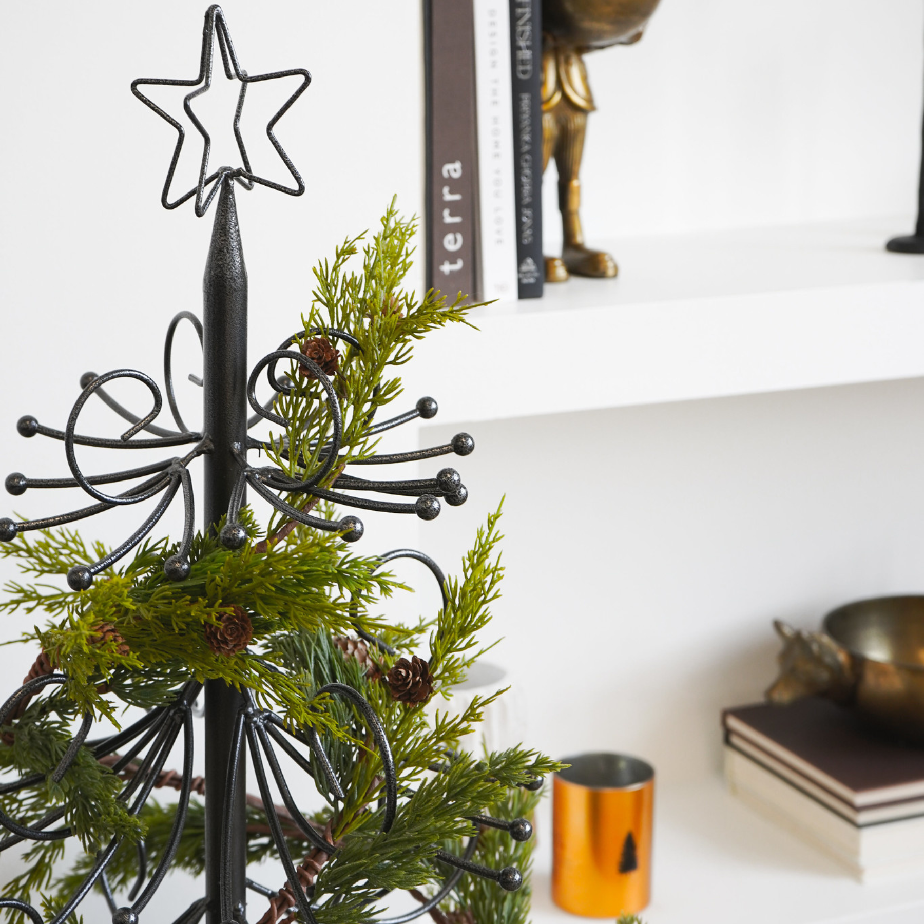 Wrought Iron Christmas Tree