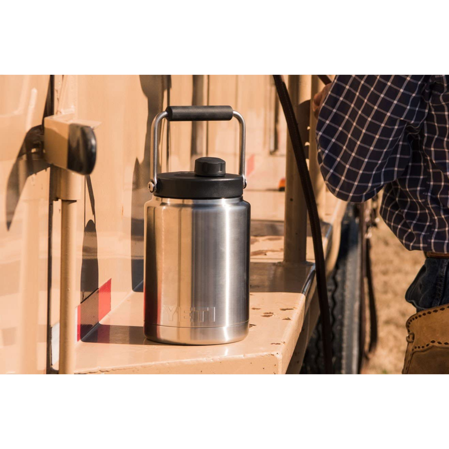 Yeti Rambler Half Gallon Jug - Stainless Steel