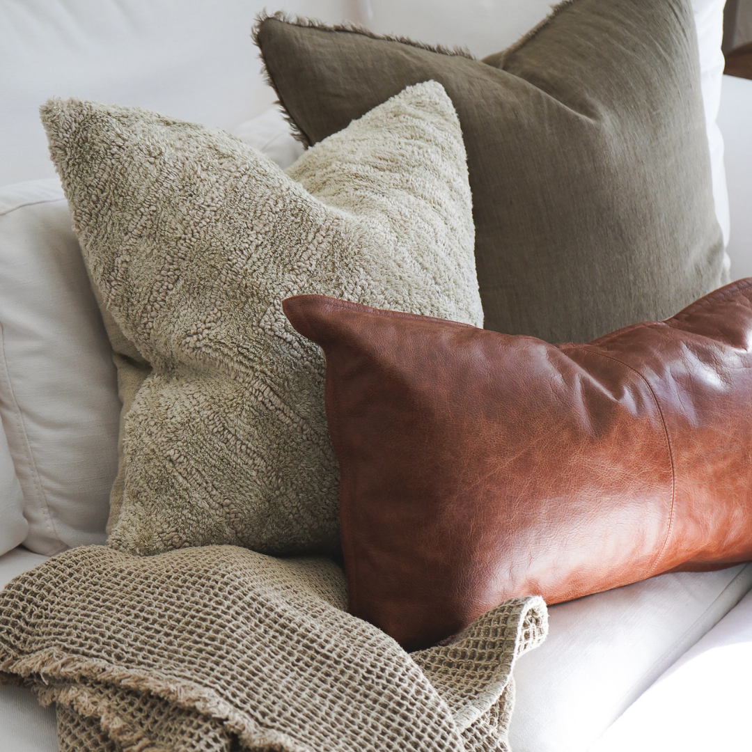 Cambri Mink Linen Pillow