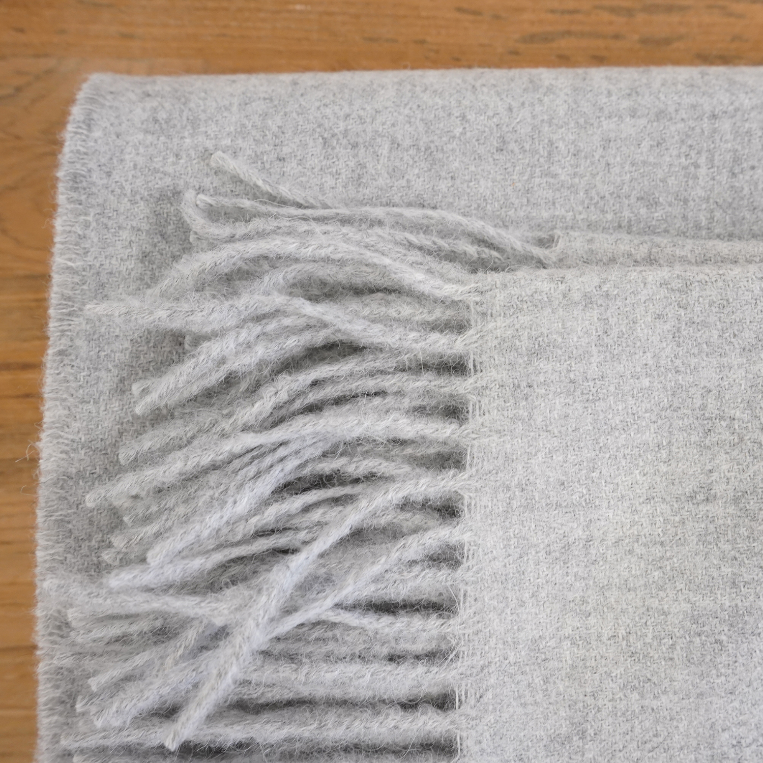 Lola Grey Alpaca Throw