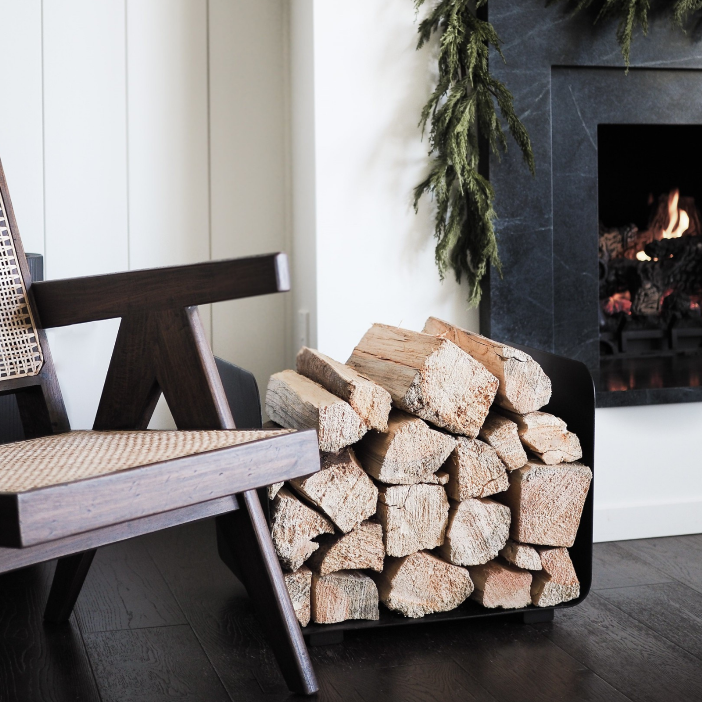 Minimalist Log Holder