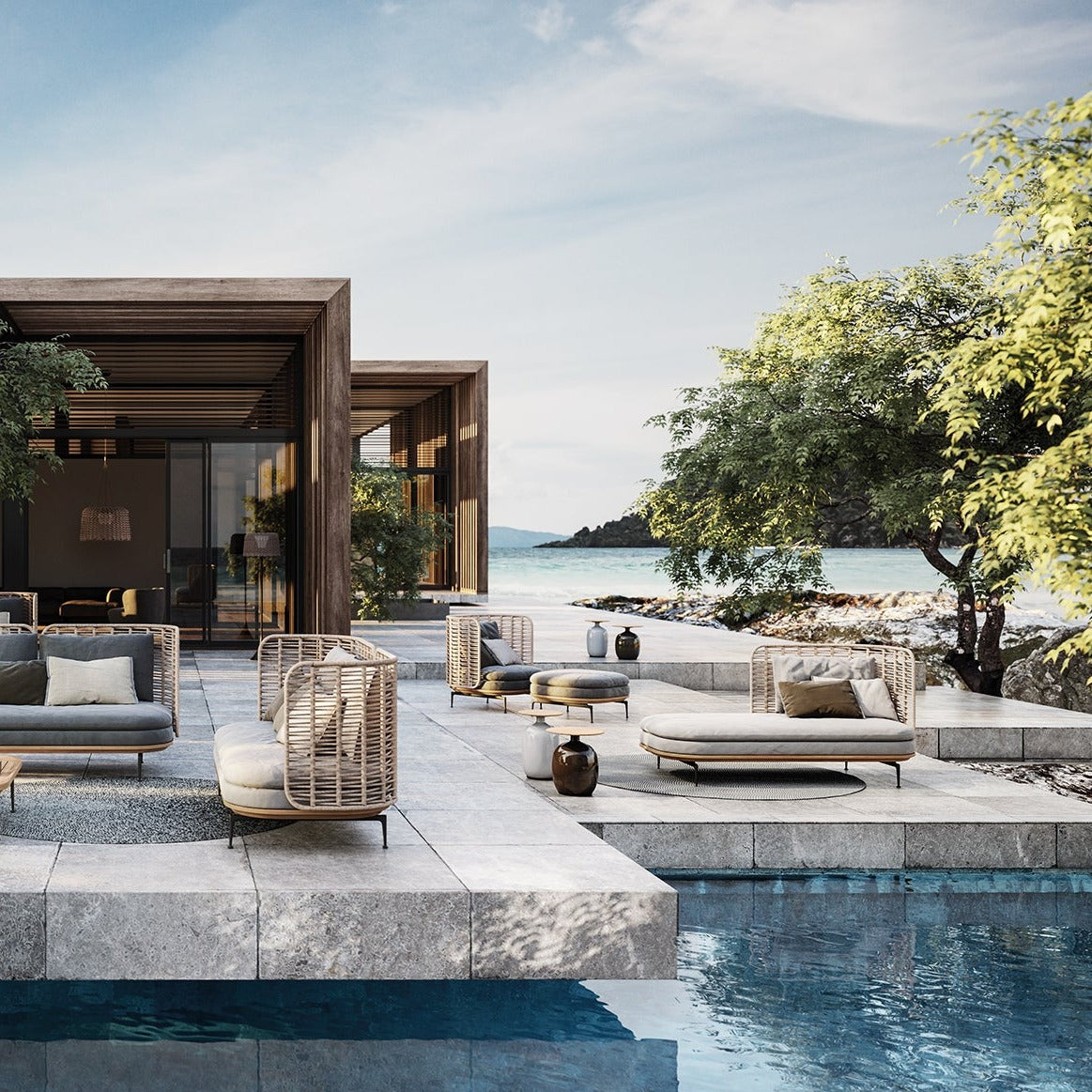 Gloster Mistral High Back Day Bed