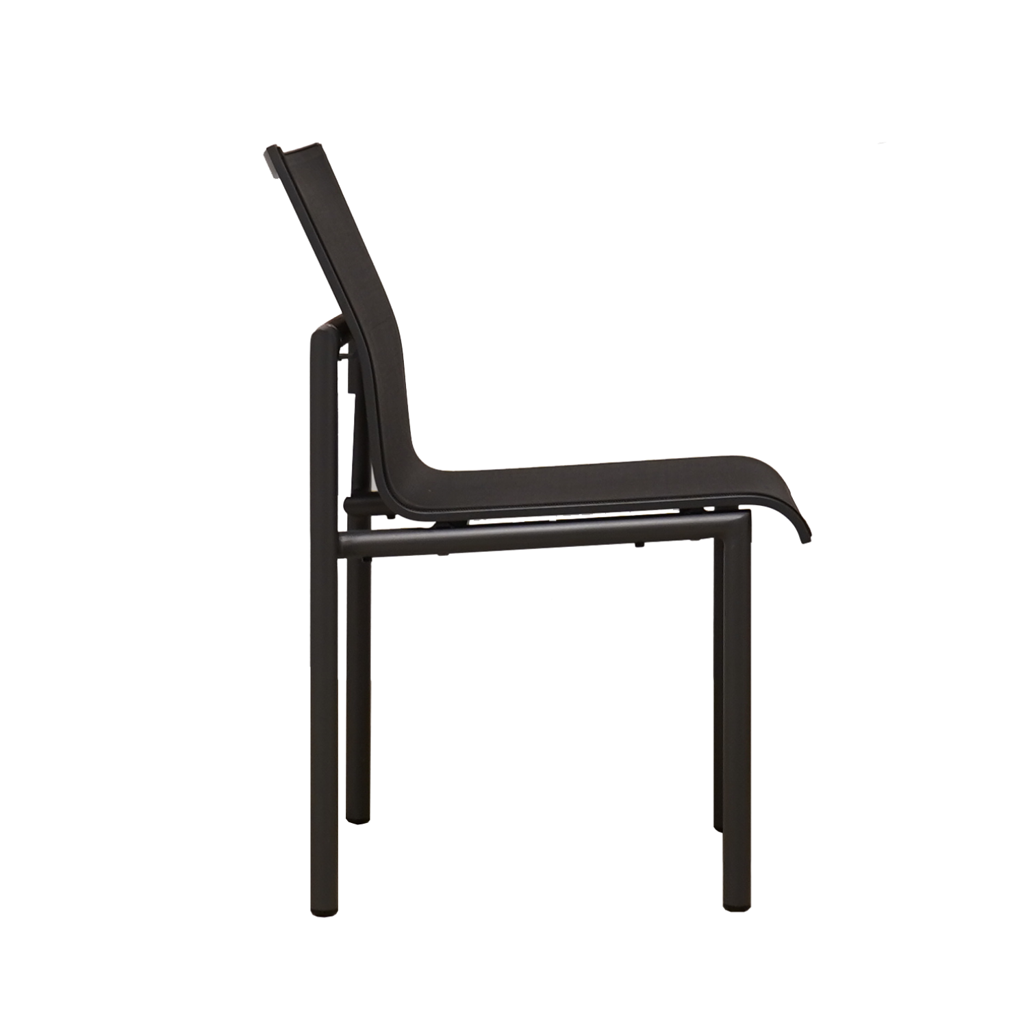 Oxford Charcoal/Black Side Chair