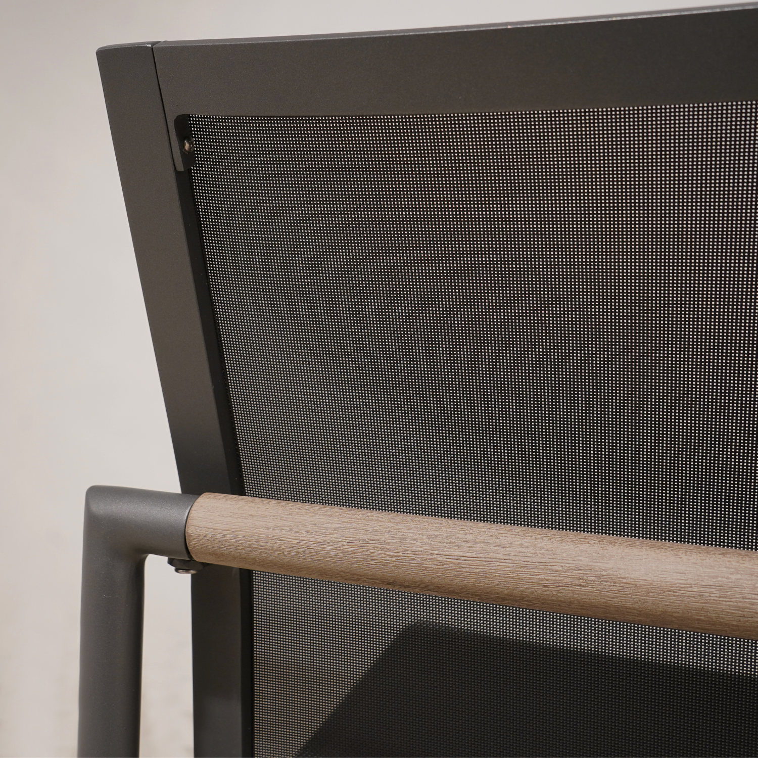 Oxford Charcoal/Black Side Chair