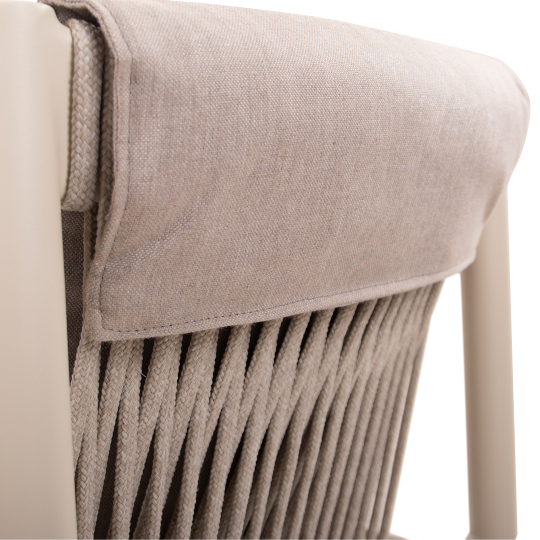 Riska Dining Side Chair w/ Cushion - Linen