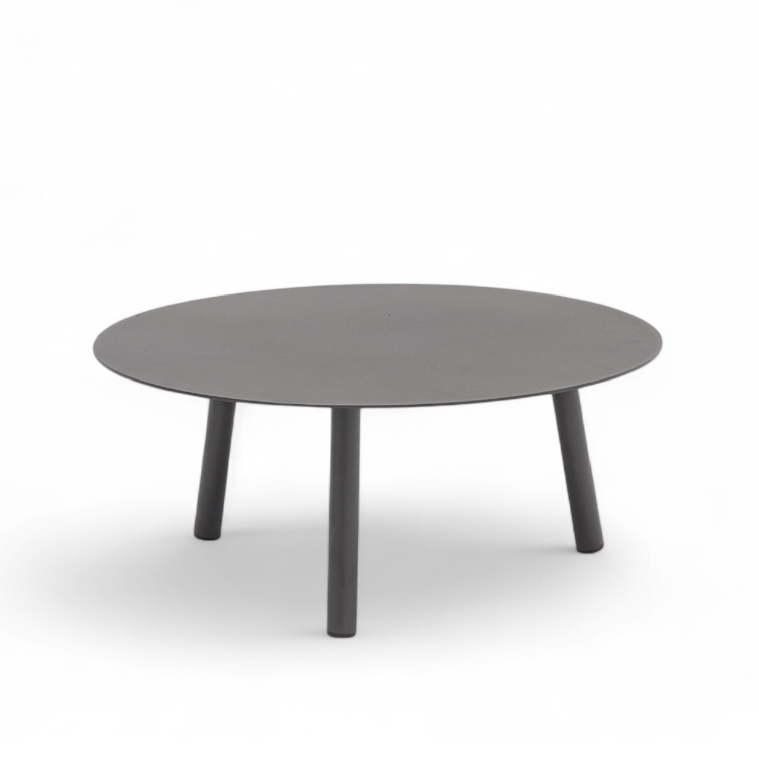 Triton Round Coffee Tables - Charcoal