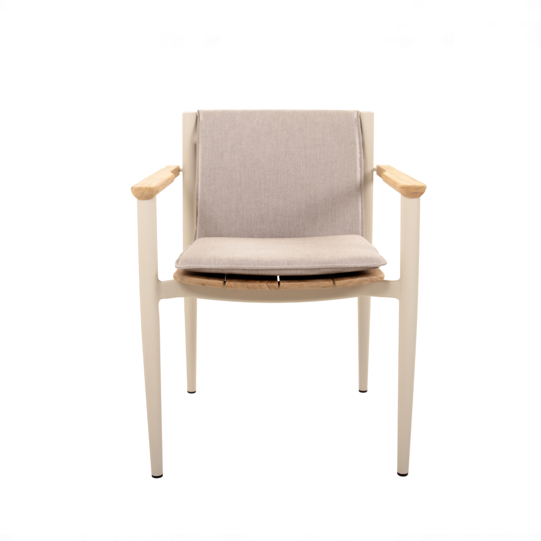 Riska Dining Arm Chair w/ Cushion
