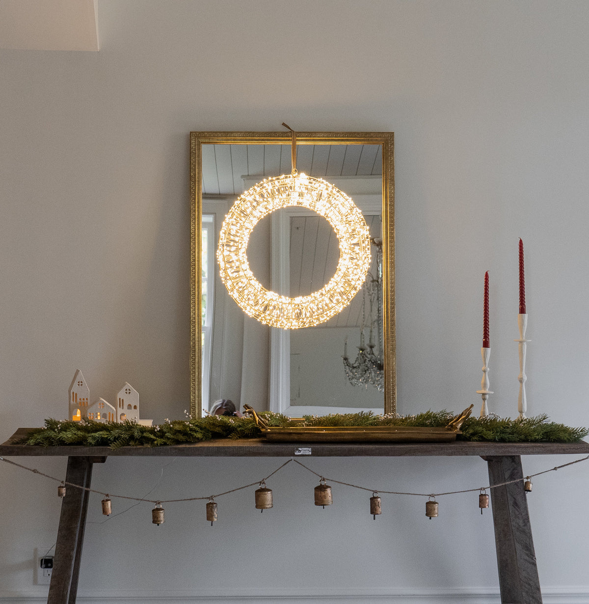 Luminous Micro LED Wreath