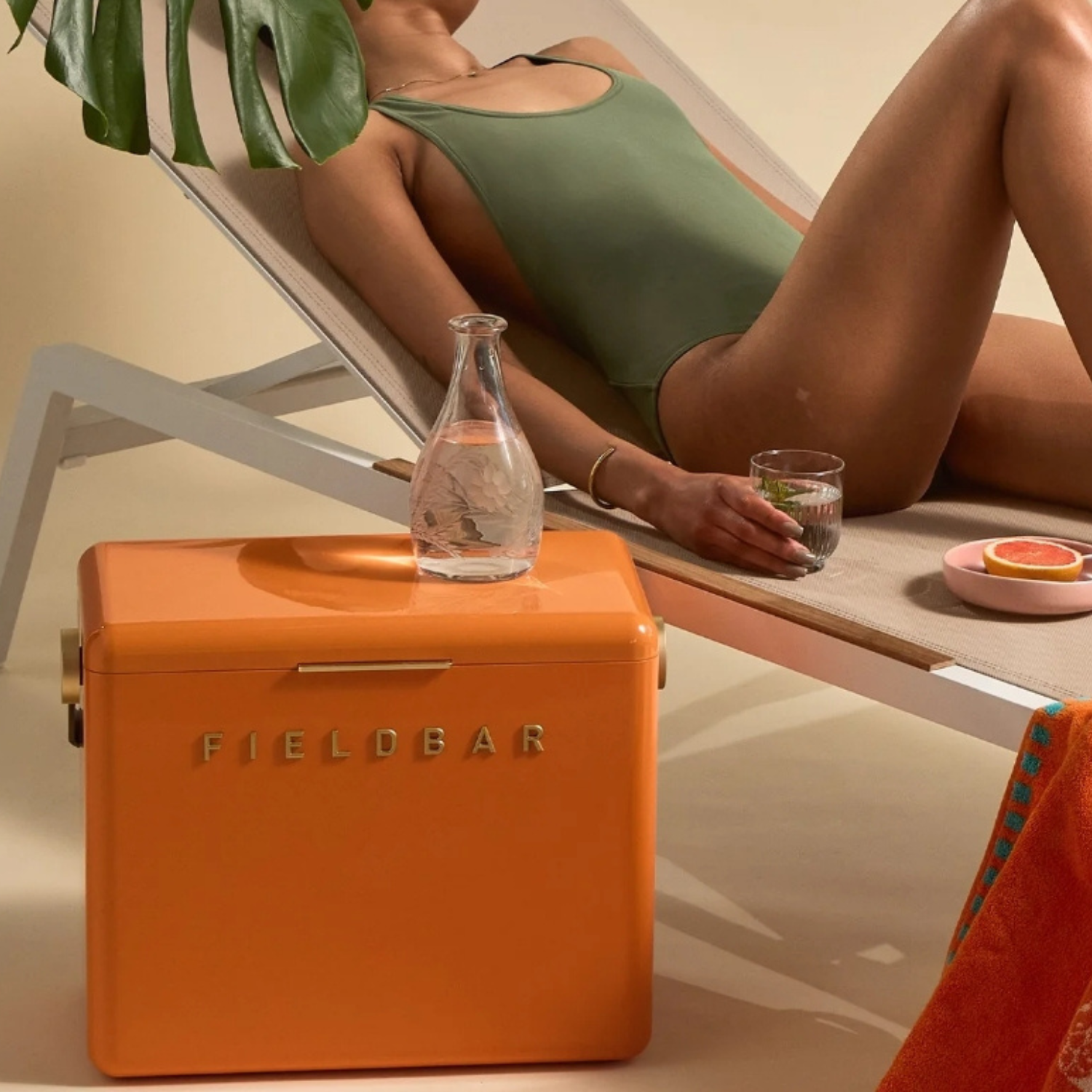 Fieldbar Trunk Cooler- Orchard Orange