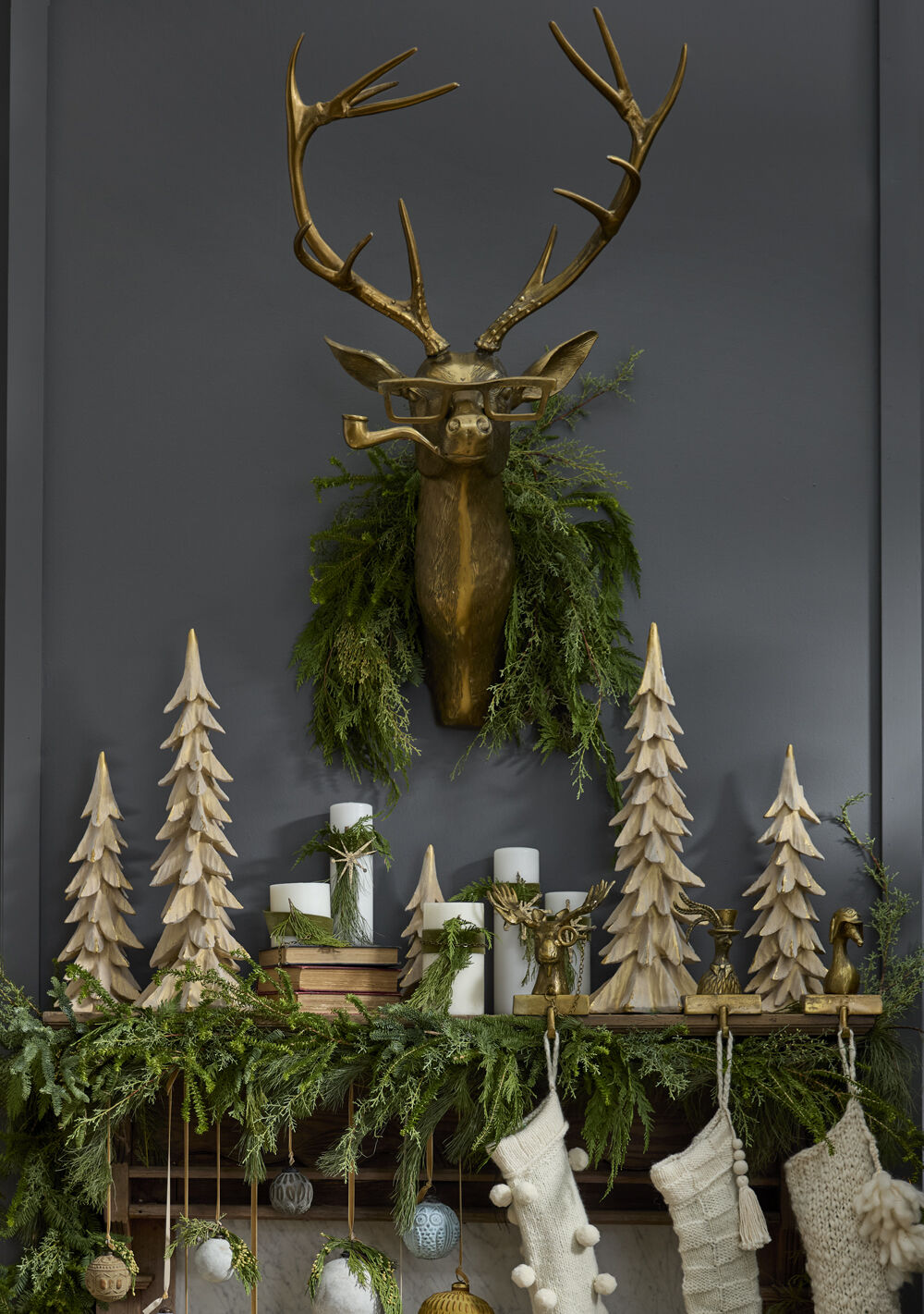 Whimsical Frankie the Deer Wall Mount