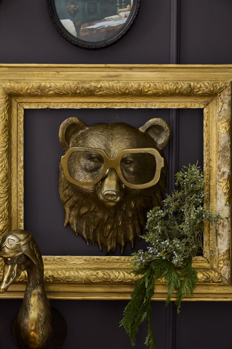 Whimsical Beatrice the Bear Wall Mount