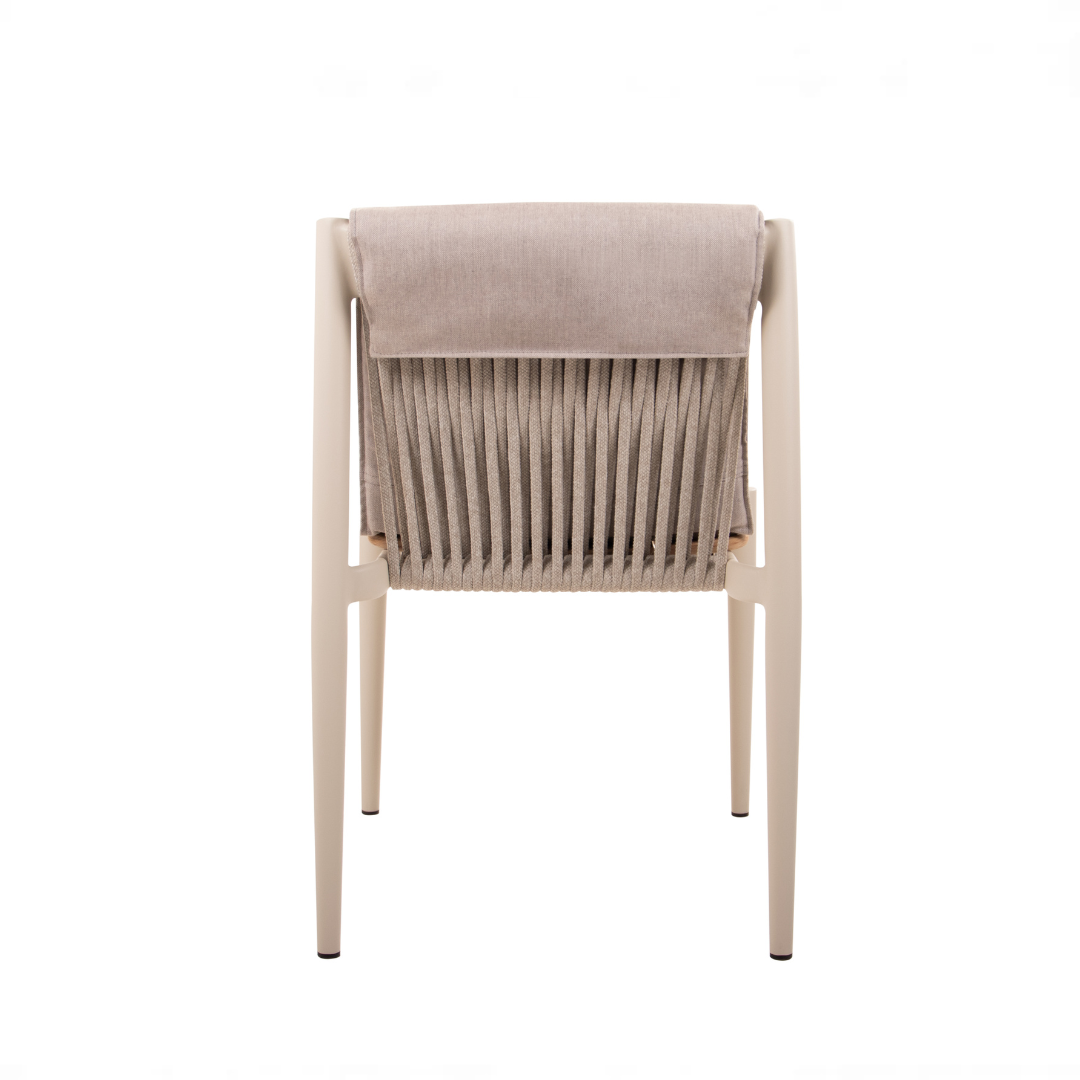 Riska Dining Side Chair w/ Cushion - Linen