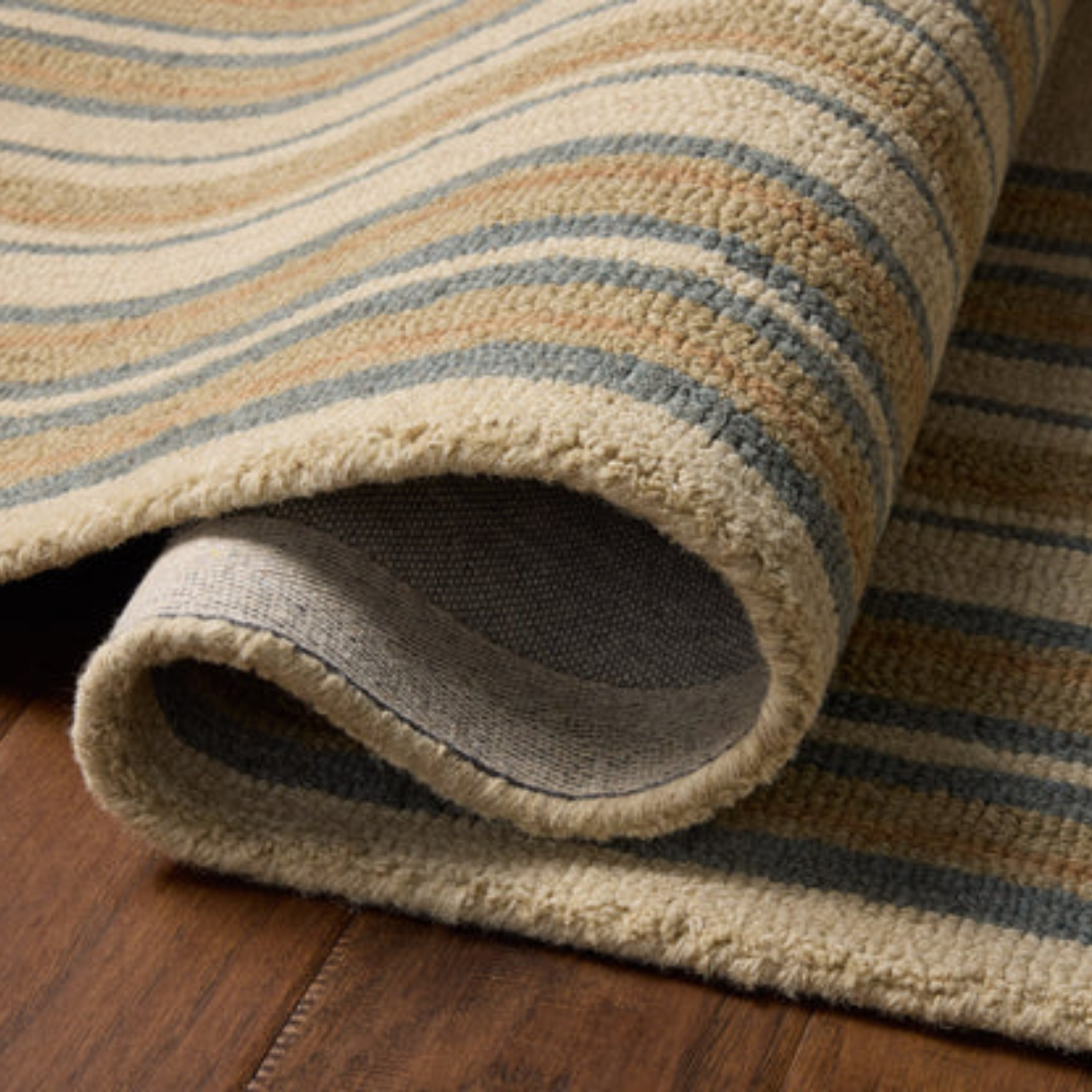 Chris Loves Julia x Loloi Alfie Natural/Multi Wool Rug