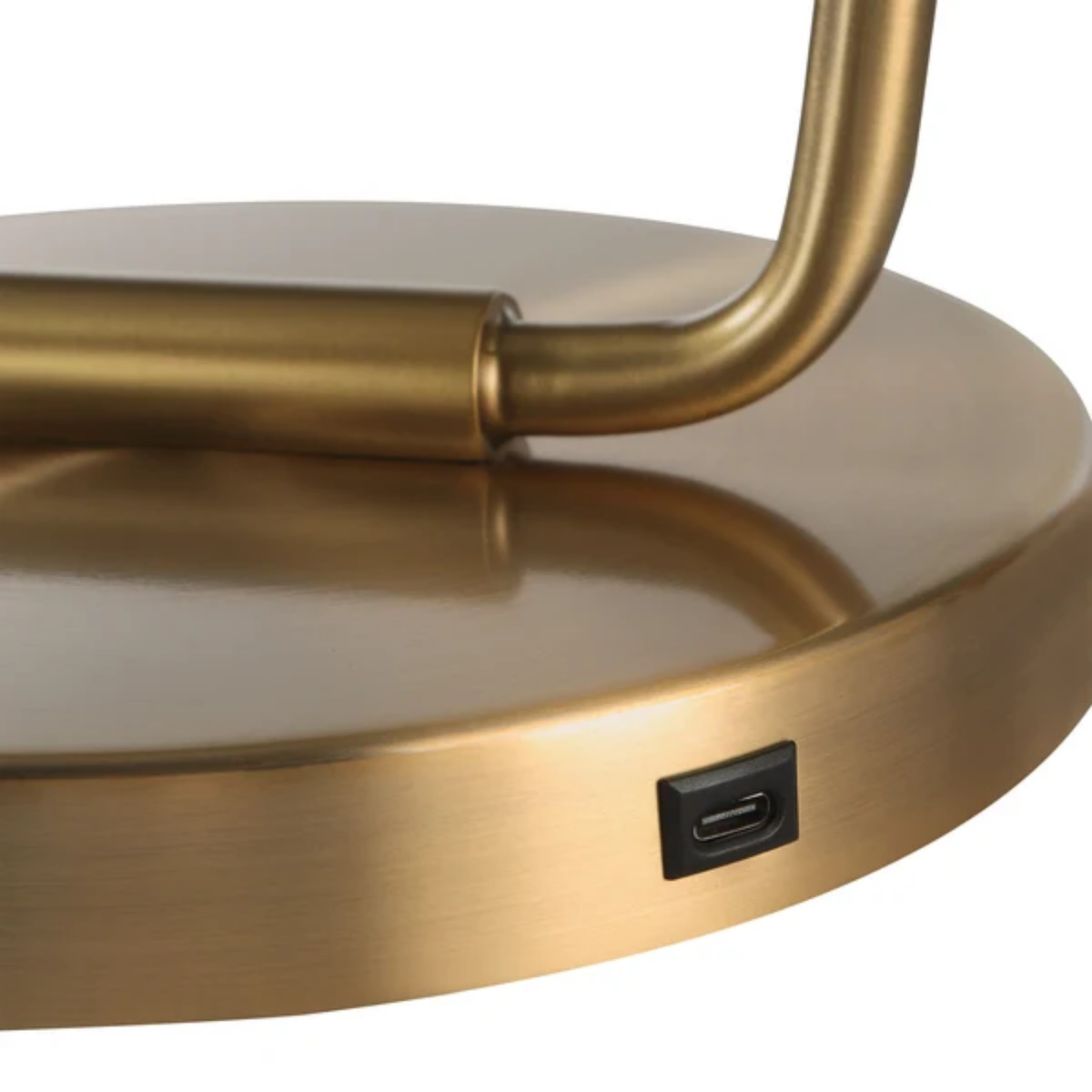 Angles Iron Table Lamp - Dark Antique Brushed Brass