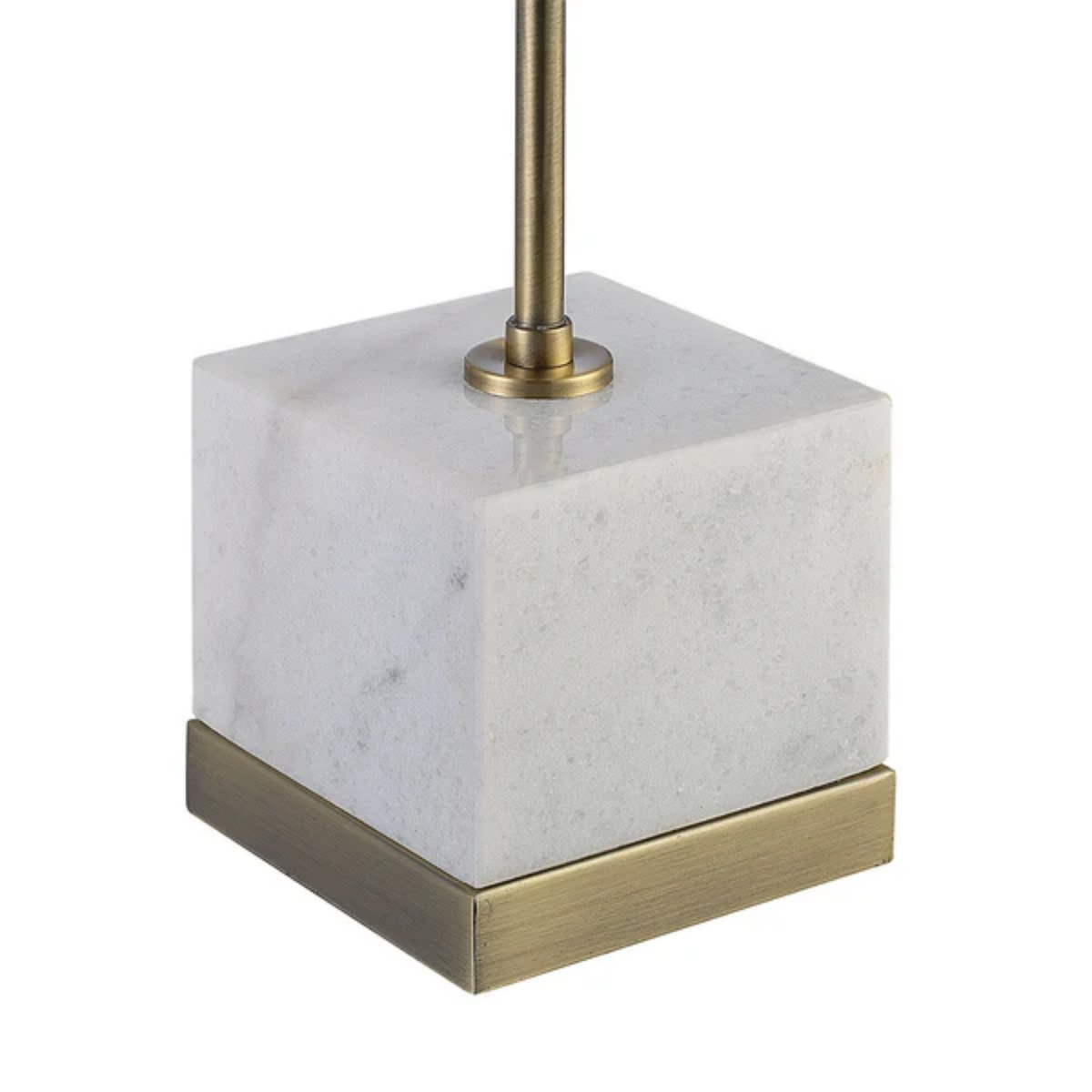 Arch Marble Table Lamp - Antique Brushed Brass