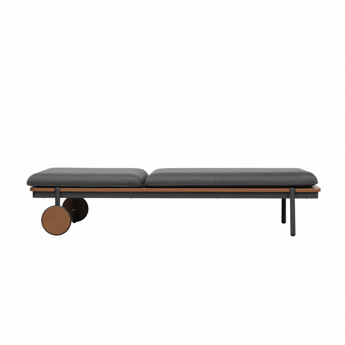 Alta Sun Lounger - Charcoal