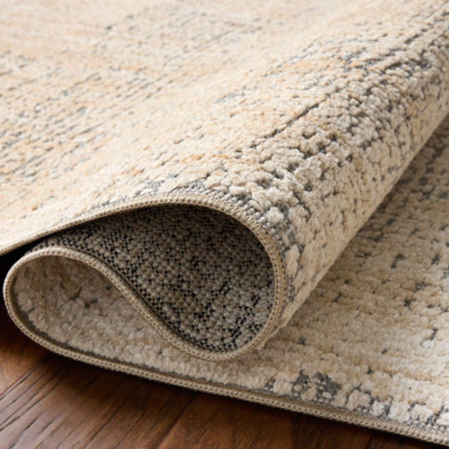 Amber Lewis x Loloi Bexley Natural/Slate Rug