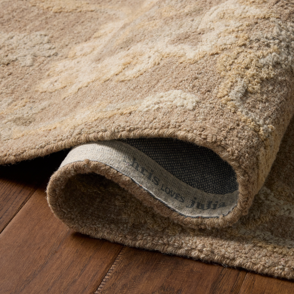 Chris Loves Julia x Loloi Dorothea Bark/ Stone Wool Rug