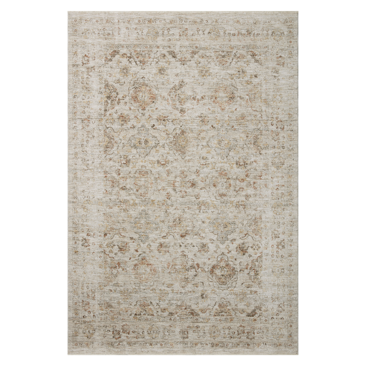 Amber Lewis x Loloi Honora Beige/ Spice Rug
