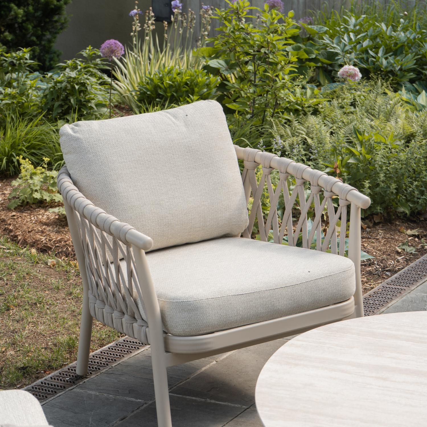 Bellvue Club Chair - Stone Taupe