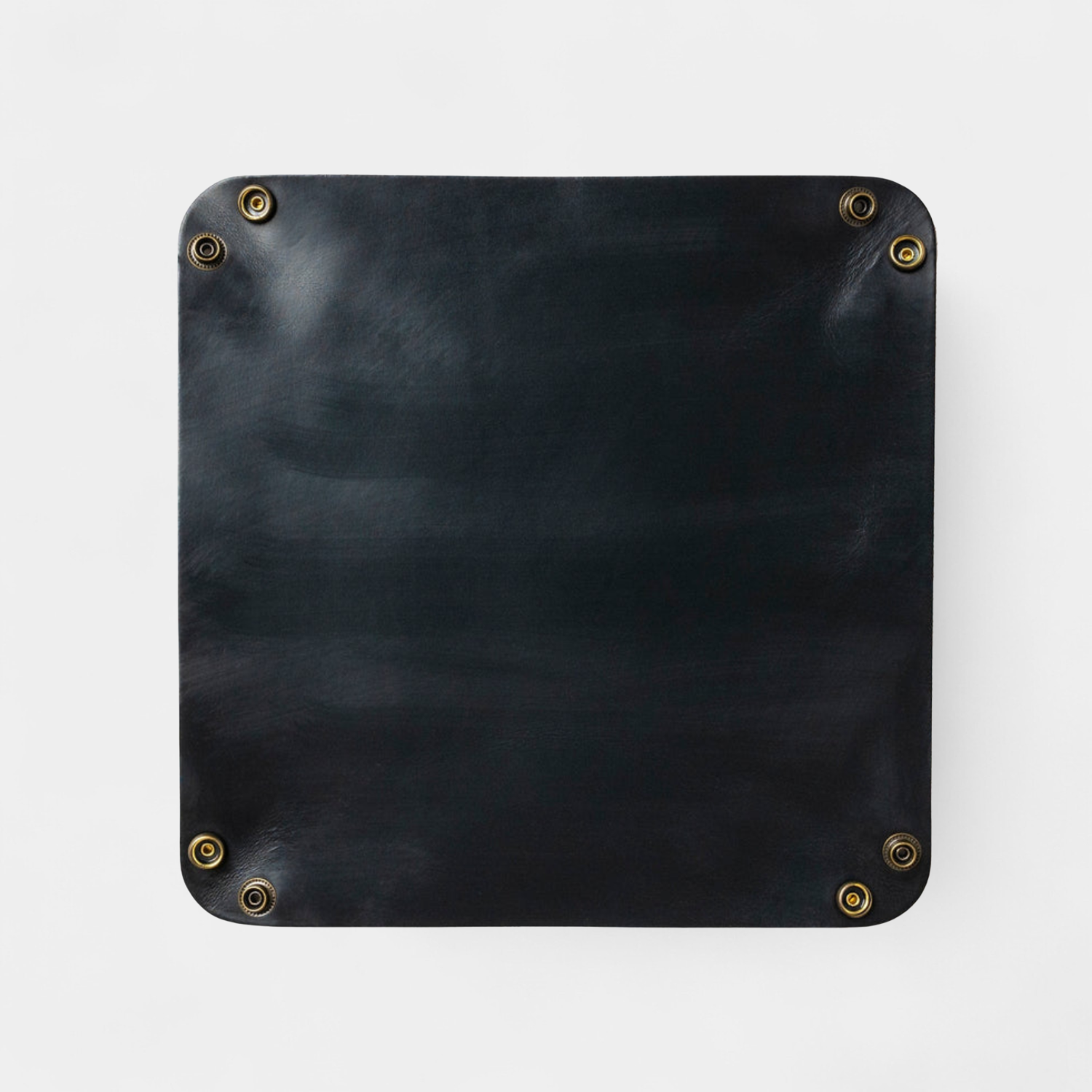 Leather Catchall Tray- Black