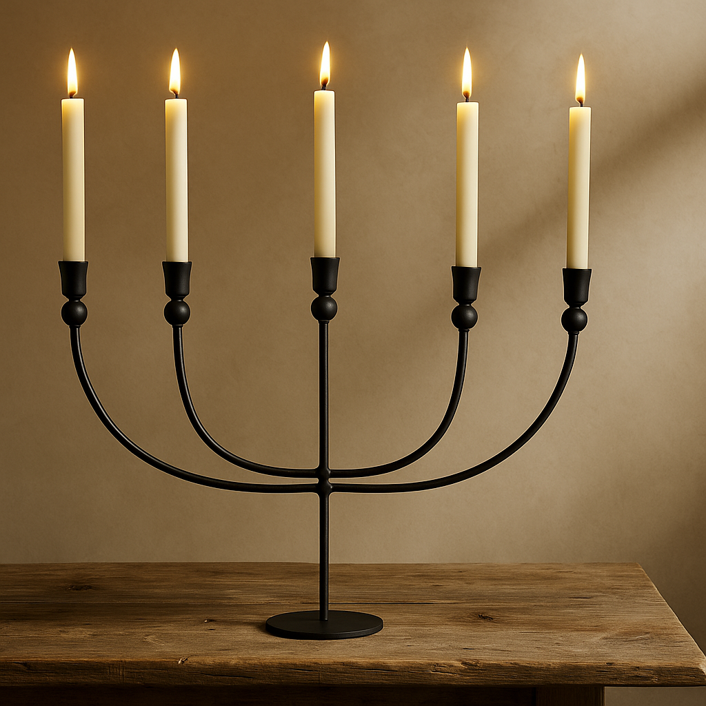 Revere Candelabra- Black