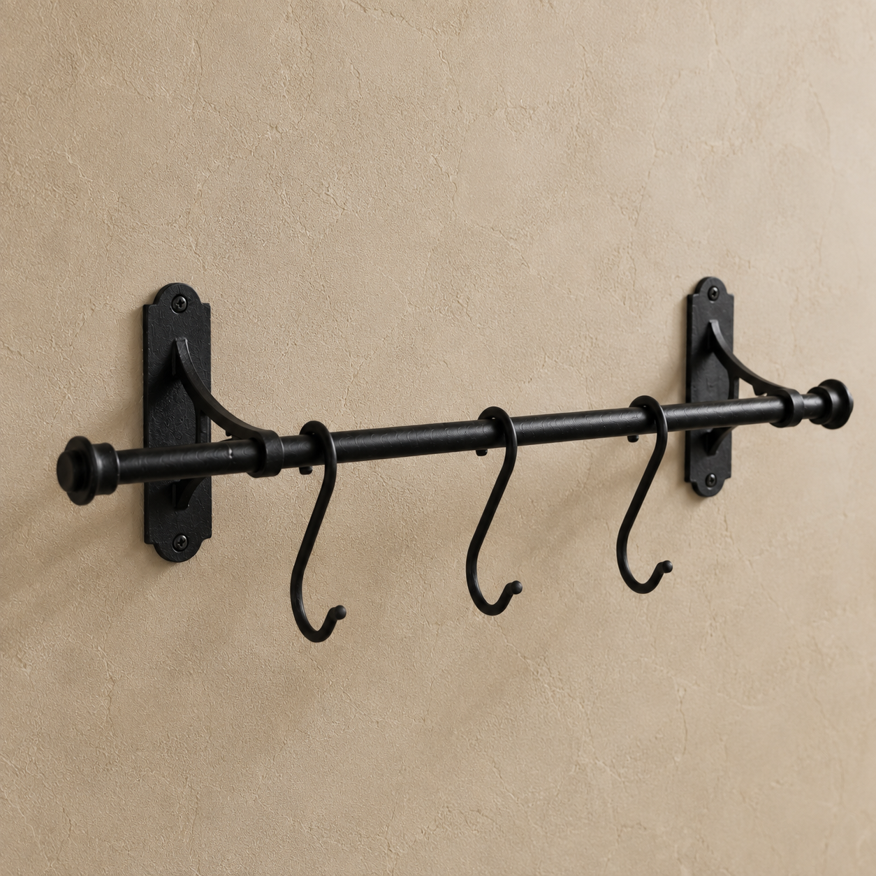 Black Hook Rack
