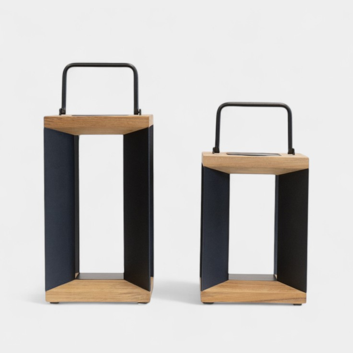 Blade Gunmetal Solar Lanterns