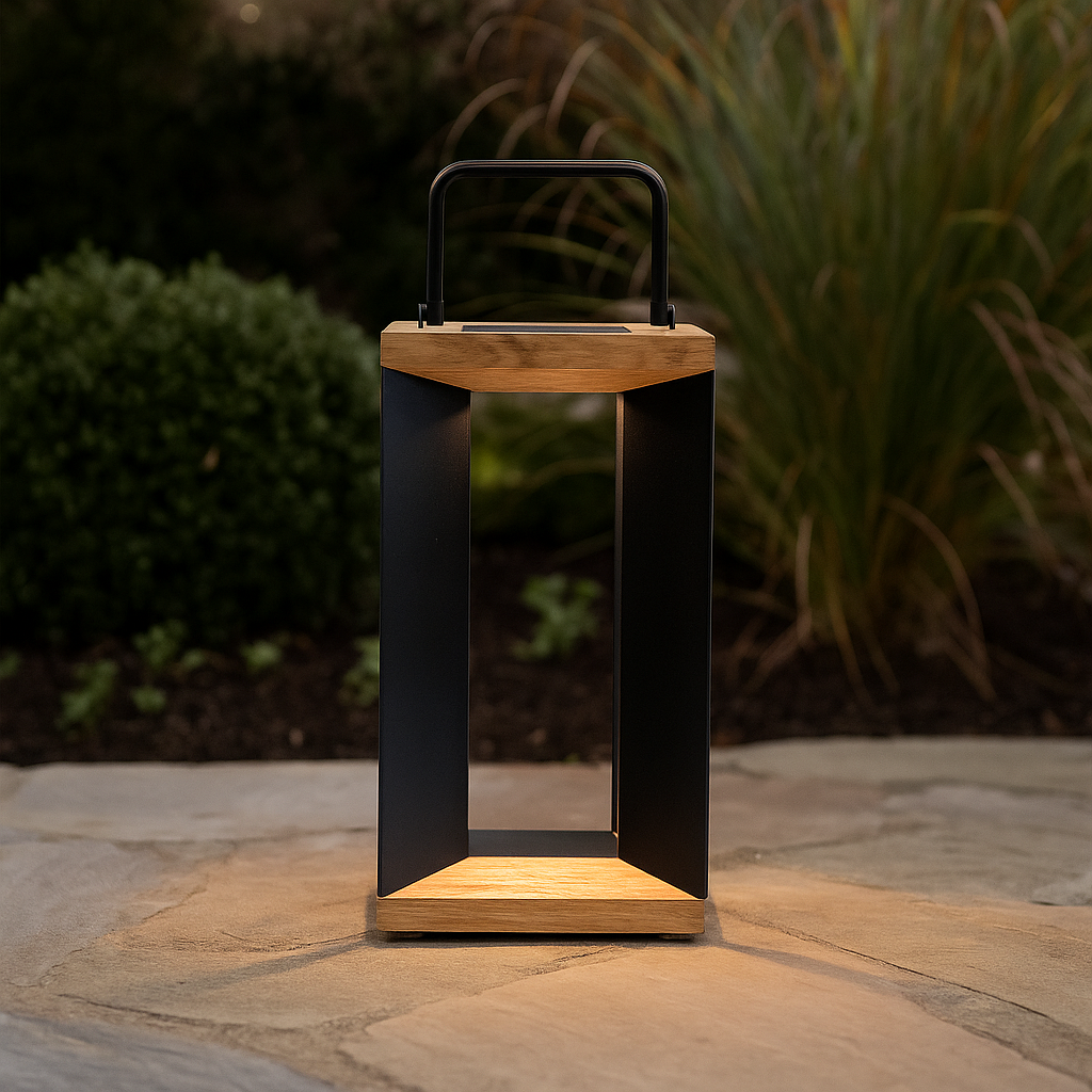 Blade Gunmetal Solar Lanterns