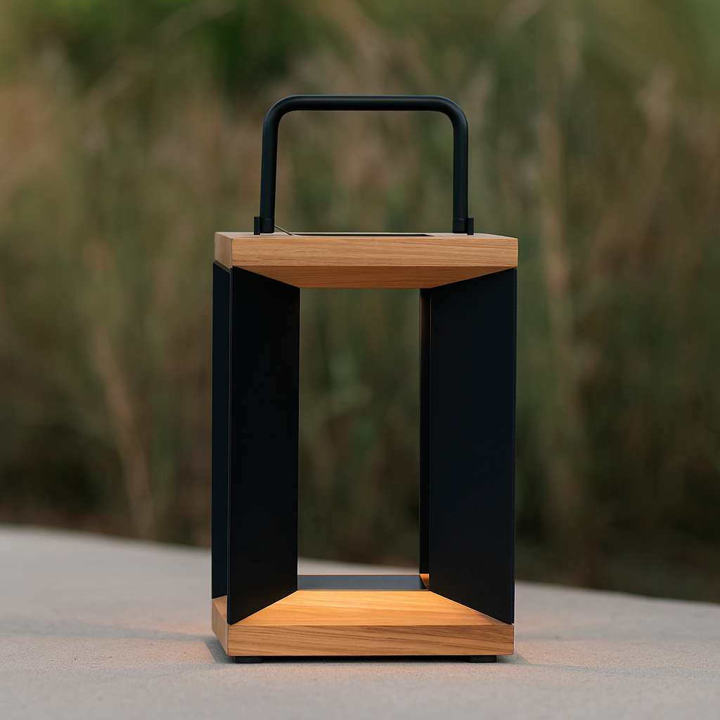 Blade Gunmetal Solar Lanterns