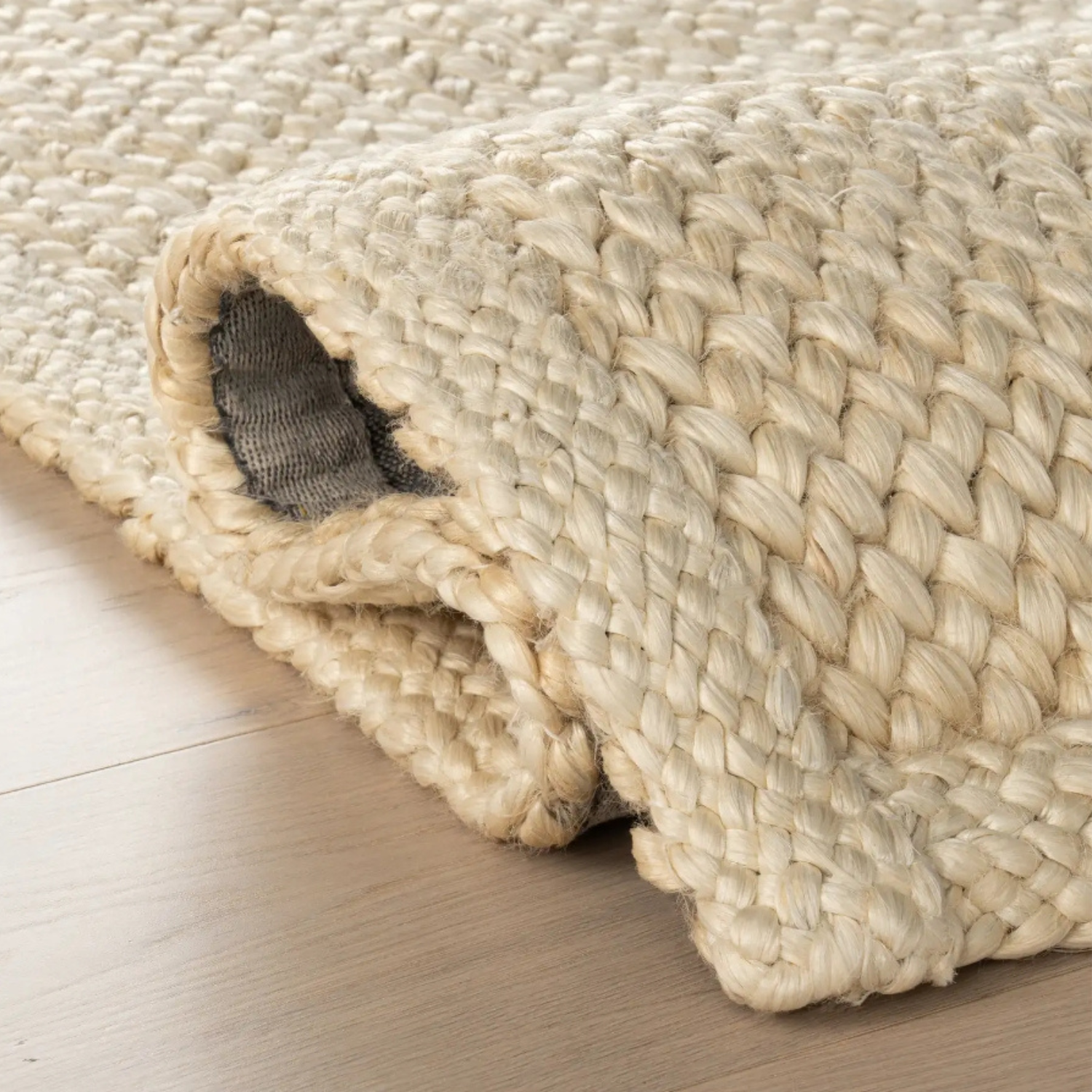 Dash & Albert Thale Bleach Textured Jute Rug