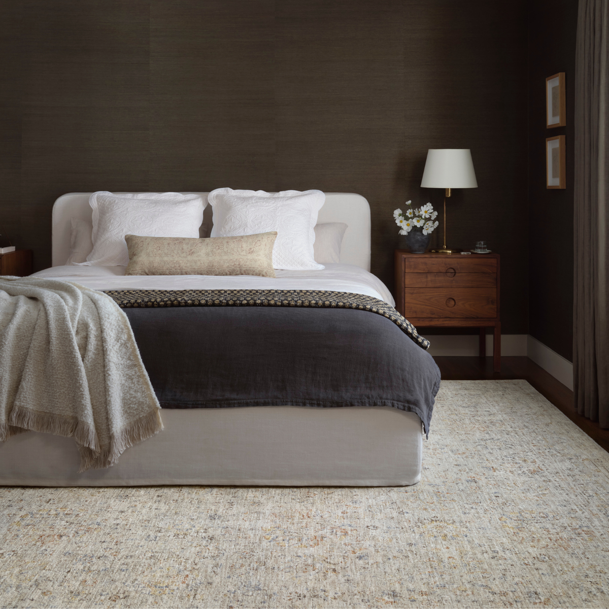 Amber Lewis x Loloi Honora Bone/ Multi Rug