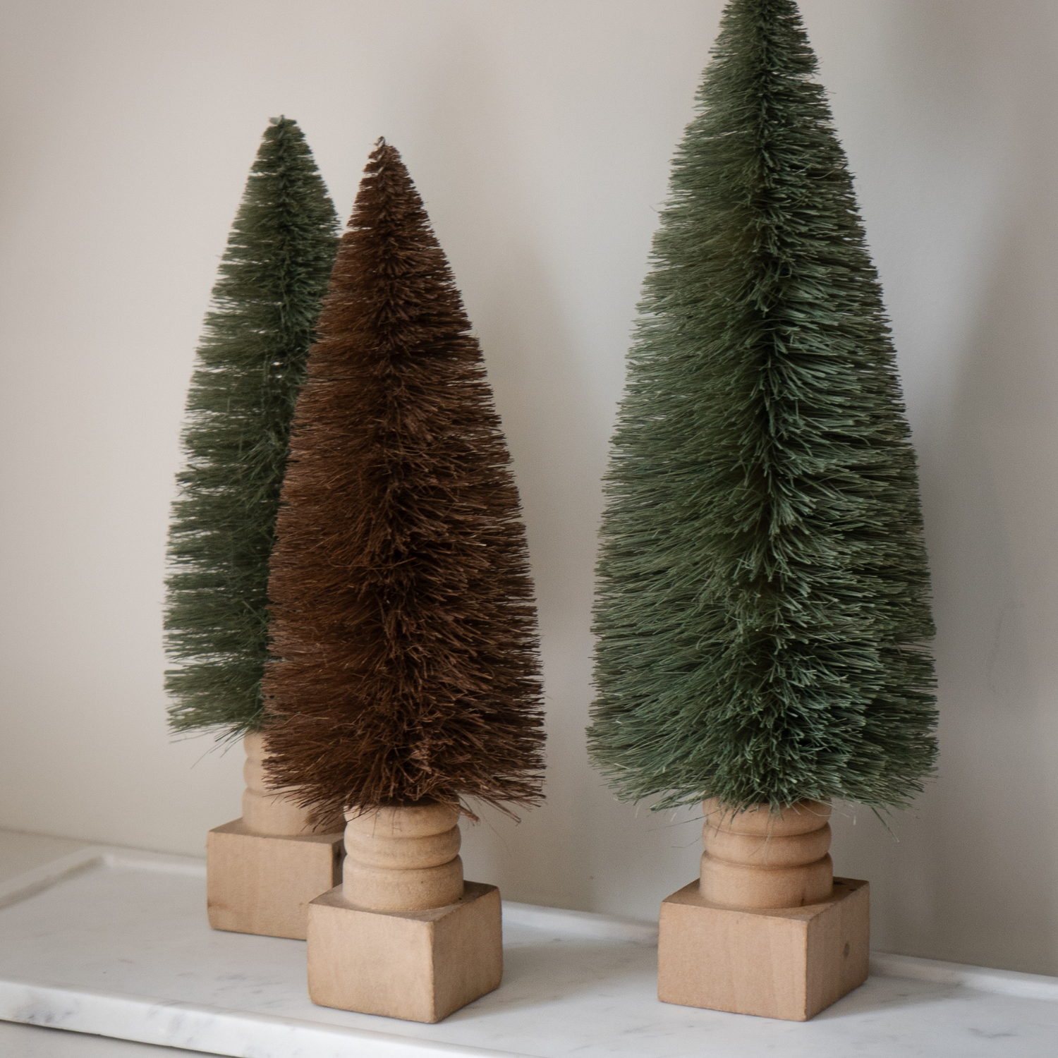 Sisal Festive Tree - Brown