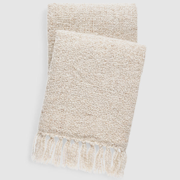 Dash & Albert Boucle Natural In/Out Throw