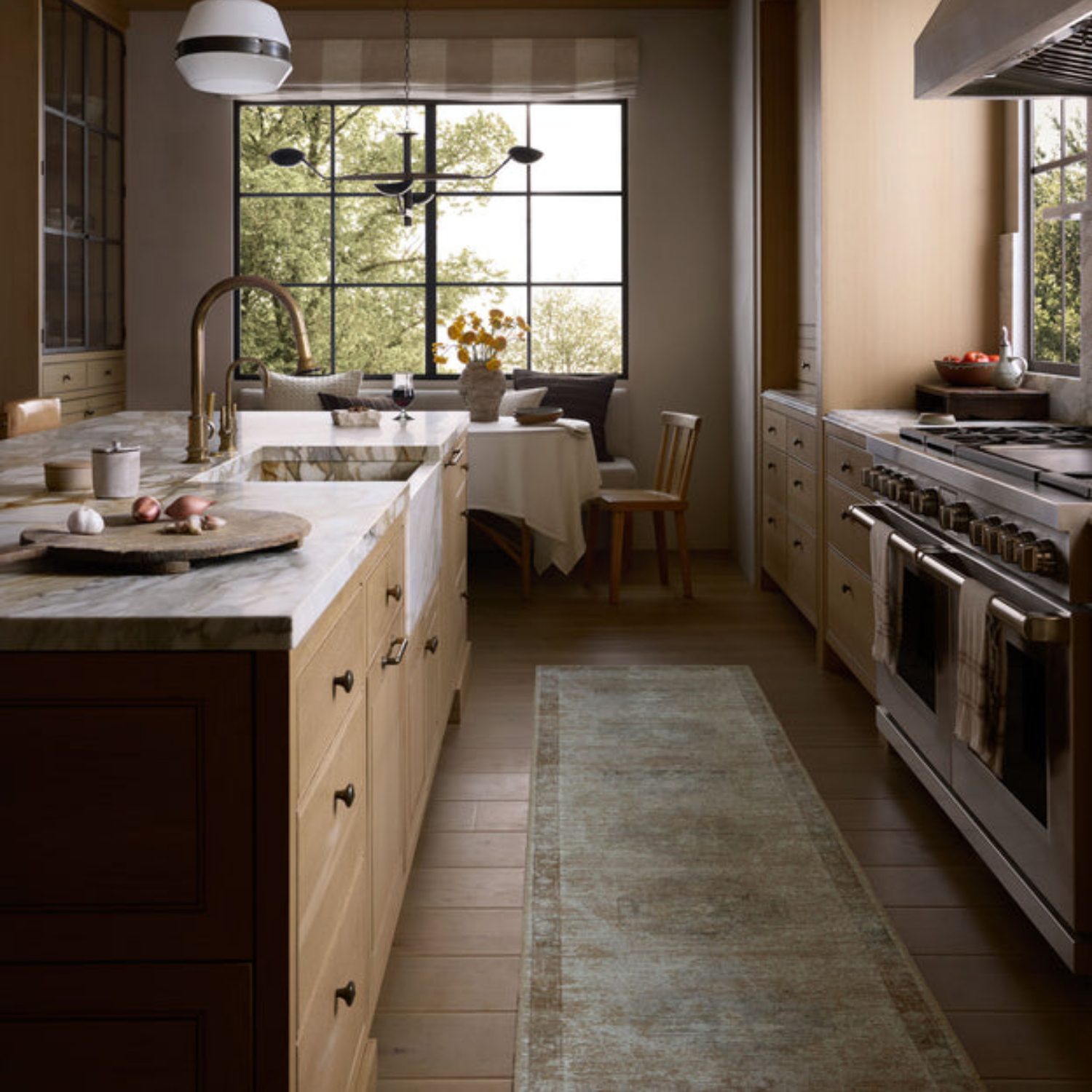 Amber Lewis x Loloi Cambria Mist/Natural Rug