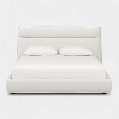 Carlaw Platform Bed - Mellow Ivory
