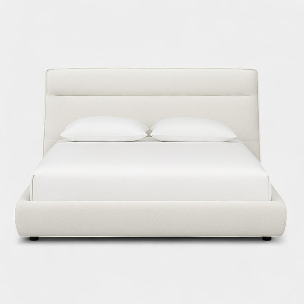 Carlaw Platform Bed - Mellow Ivory