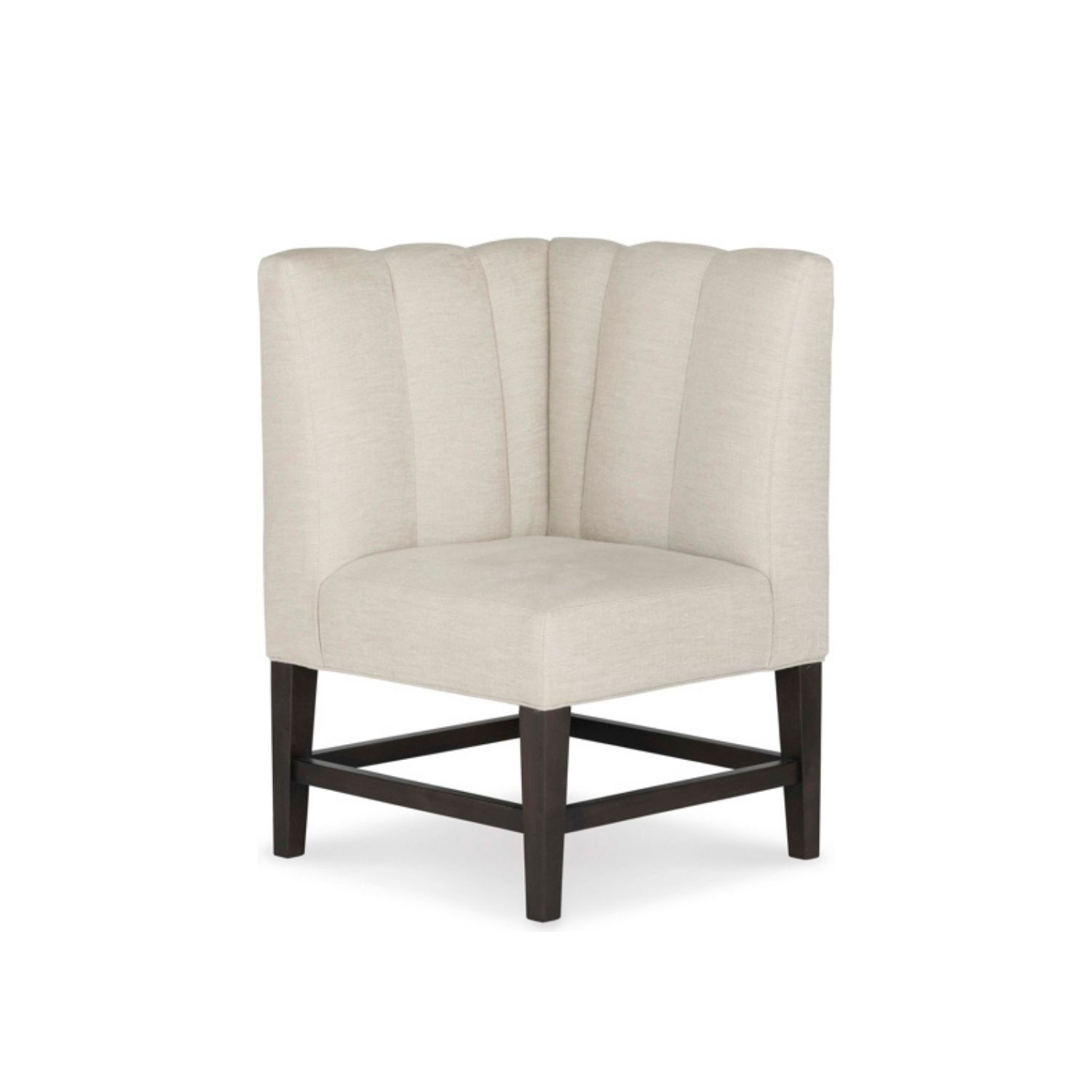 Channel L-Shape 3pc Dining Banquette Bench - Crypton® Apollo Mist