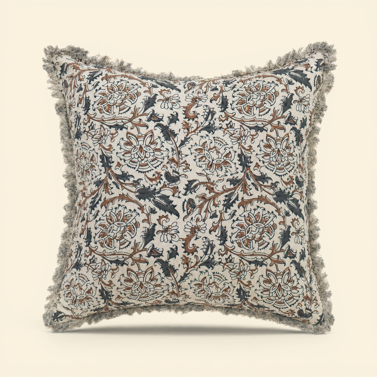 Mosaic Rosehill Block Print Toss Pillow